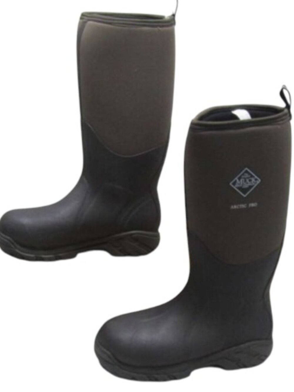 NEW MUCK Boot Men's Size 11 Black/Brown Arctic Pro Boots - ACP-998K